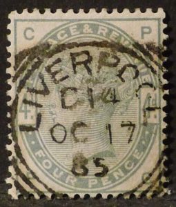 sg192 4d dull green - Fine used