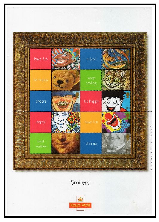LS5 2001 'Smiles' Smiler sheet
