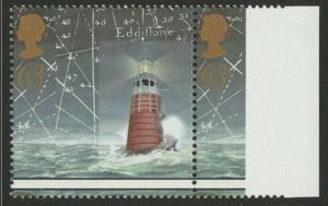 1998 Lighthouses 63p sg2038(Var) with spectacular mis-perf