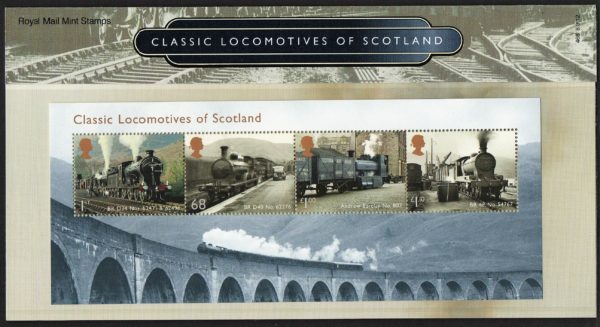 2012 Classic Locomotives of Scotland Presentation Pack