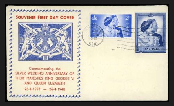 KGVI 1948 Silver Wedding First Day Cover
