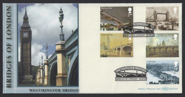 2002 London Bridges Benham FDC